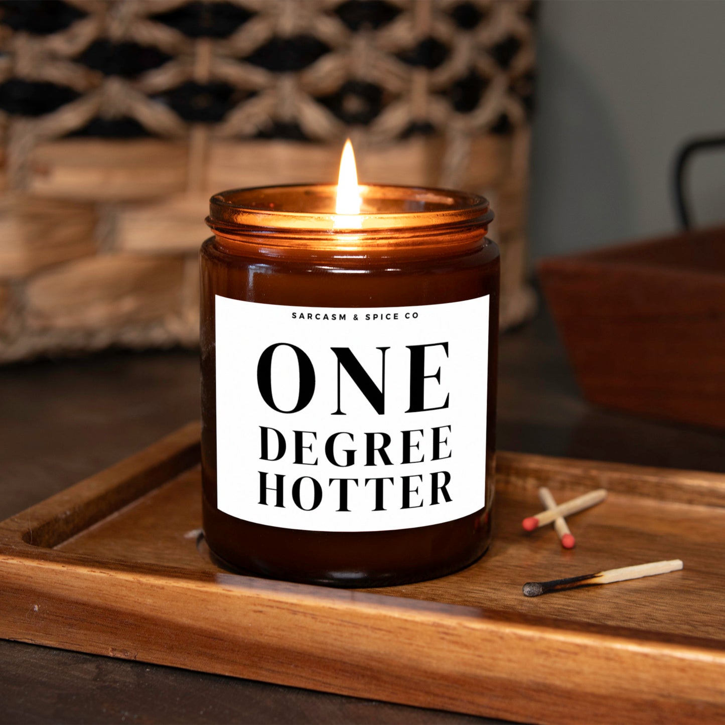 Gift for Friend Graduation School Job New Life Nurse Gift for Her Teacher Gift for Daughter Hand Poured Soy Wax Candle One Degree Hotter