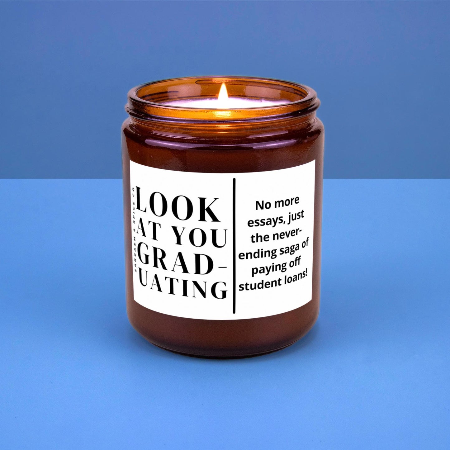 Graduation Gift Bachelors Degree Masters Graduation Nursing School High College Grad Funny Grad Candle Look at You Graduating