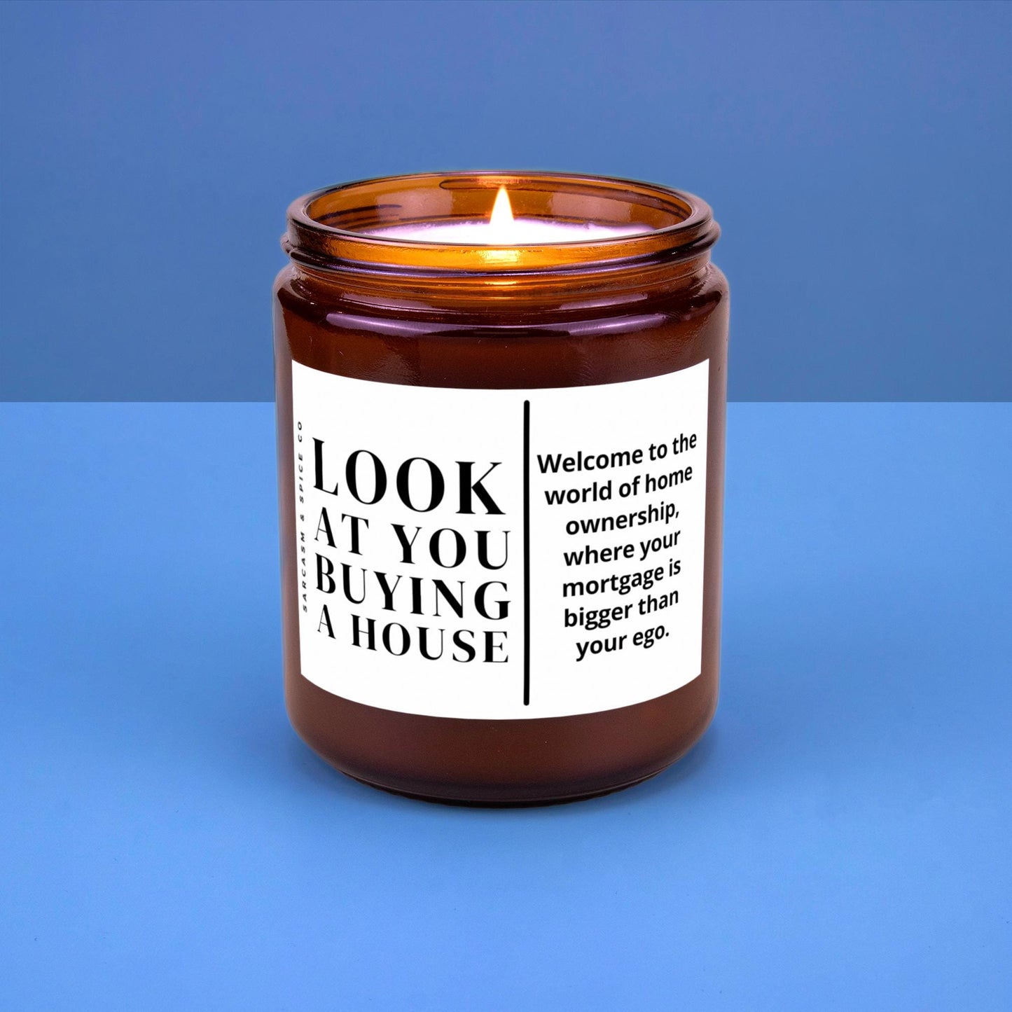 Housewarming Gift Closing New Home Gift Homeowner Moving Away Gift 1st Time Home Buyer Hand Made Scented Soy Wax Look at You Buying a House