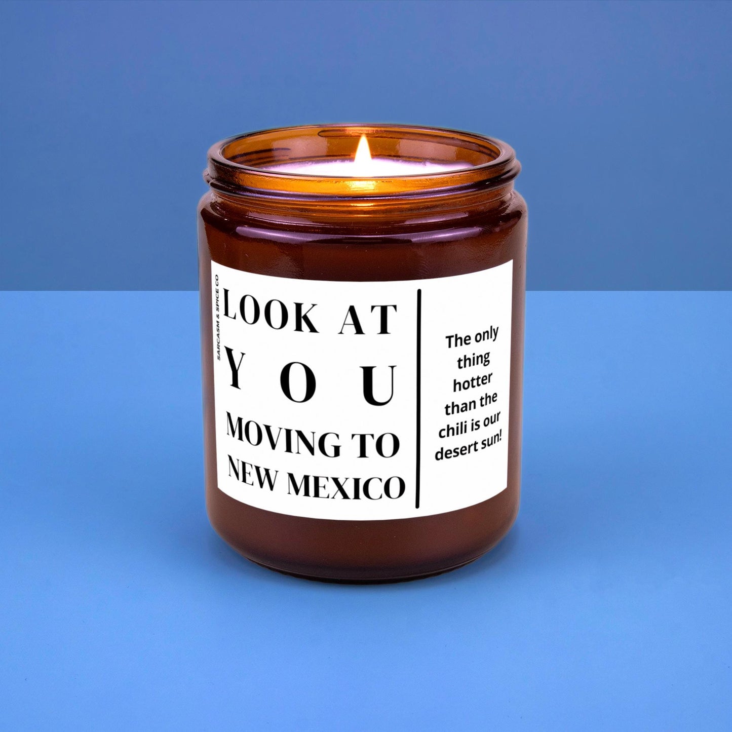 New Mexico Moving Gift for New Home Housewarming Gift Friend Family Moving Job New Life Soy Candle Look At You Moving To New Mexico