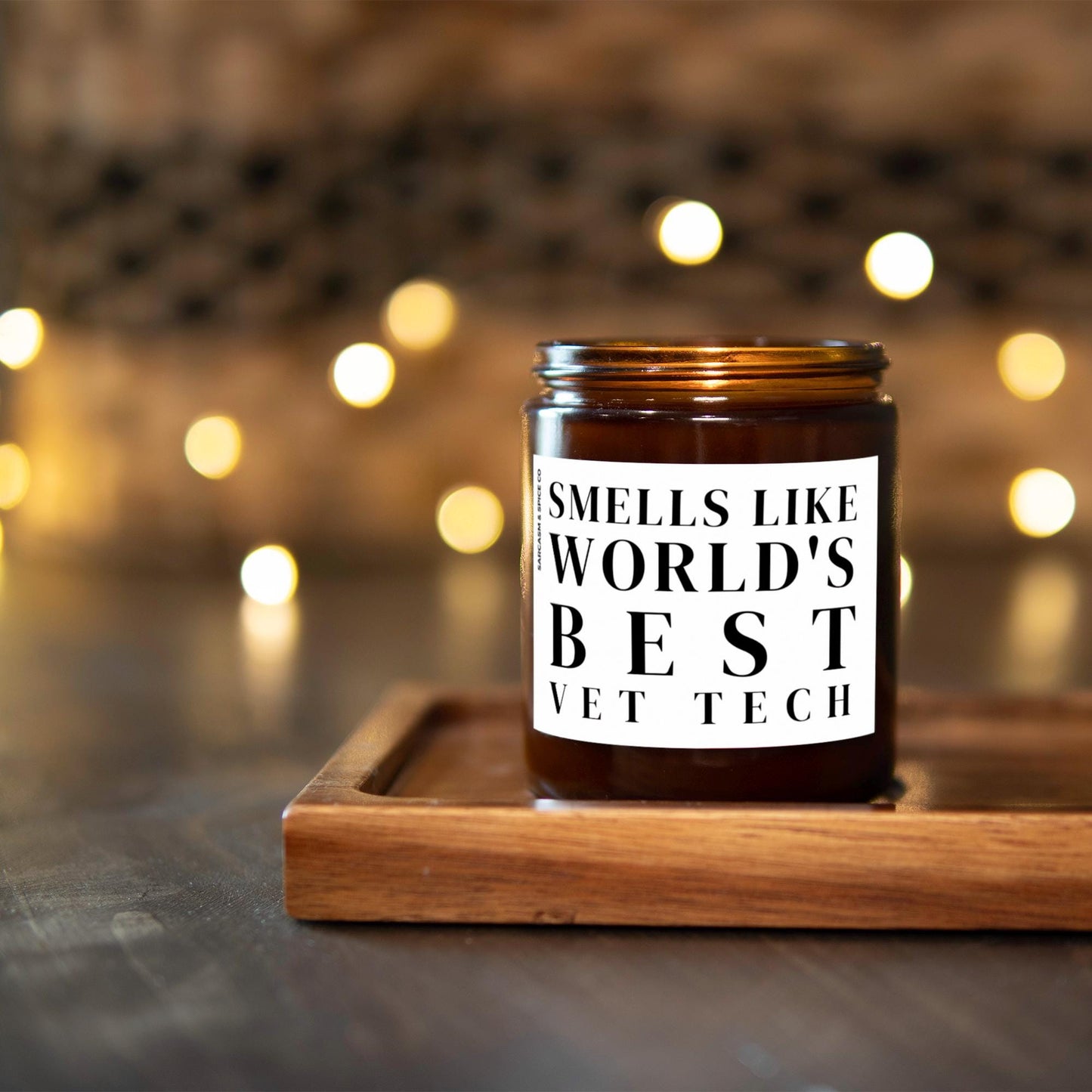 Gift for Vet Tech Gift for Veterinarian Candle Vet Tech Week Vet Assistant VMD Gift Vet Smells Like Worlds Best Vet Tech