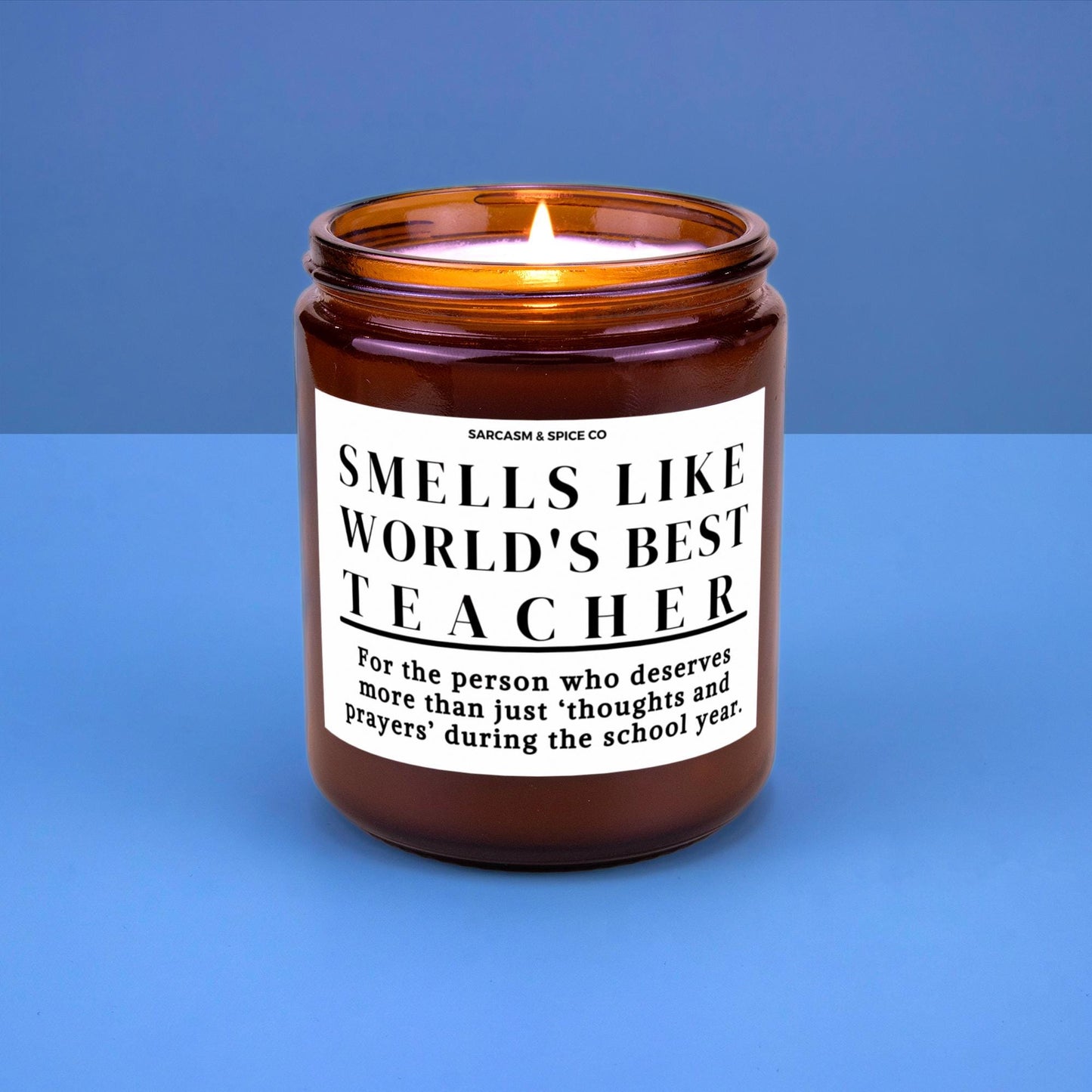 Best Teacher Appreciation Gift Student Teacher Funny Candle Funny Surprise Gift for Teacher Smell Like Worlds Best Teacher
