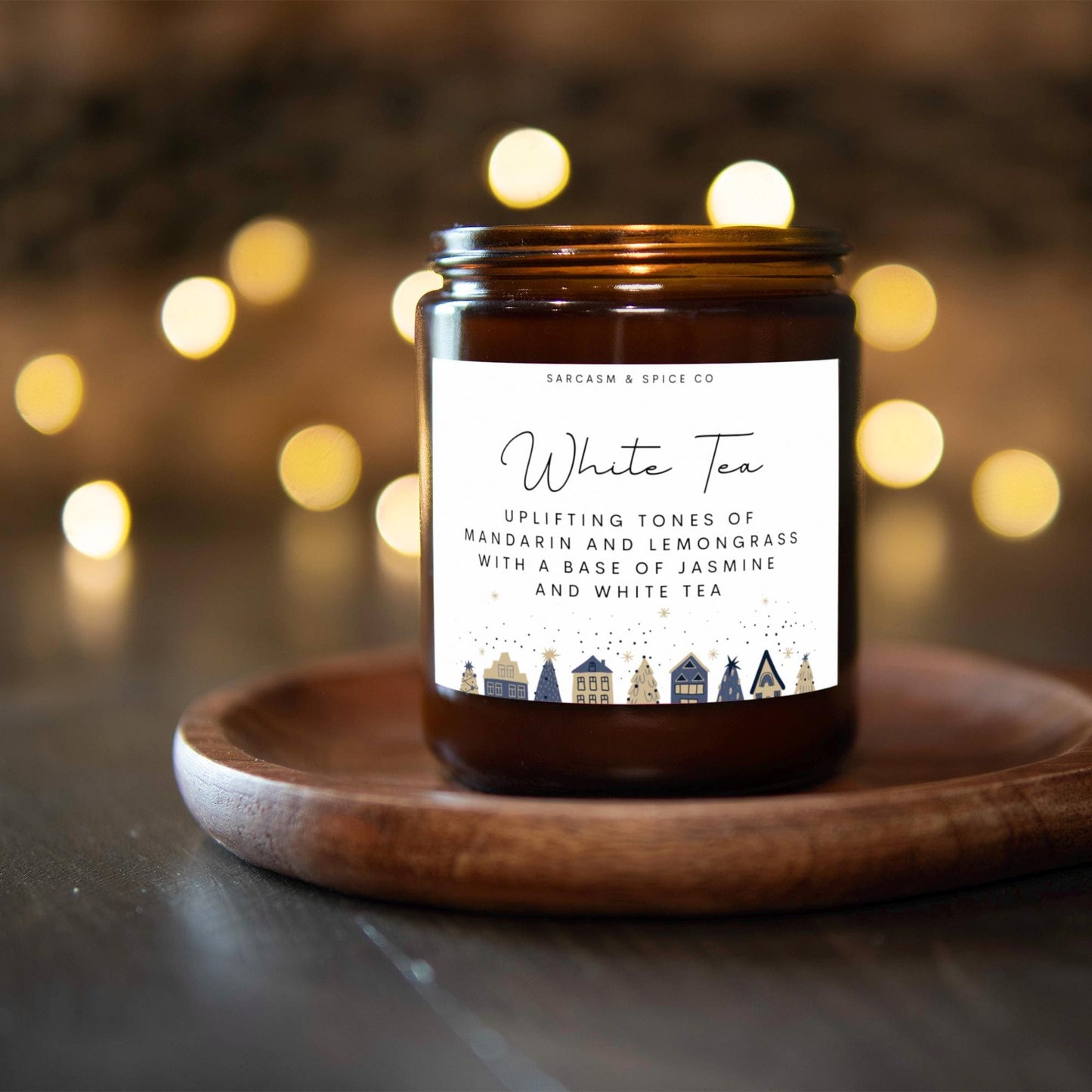 White Tea Candle Lover Gifts for Her Home Decor Candle Homemade Hand Poured Soy Wax Candle Clean Scent Perfect Gift for Home 2