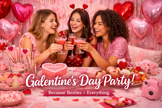 How to Plan the Ultimate Galentine’s Day Party (Because Besties > Everything)