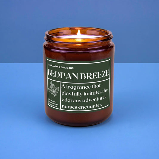 Nurse Gift for RN Candle Healthcare Professional Candle Registered Nurse Graduation Gift Appreciation RN Doctors Gift CNA Bedpan Breeze