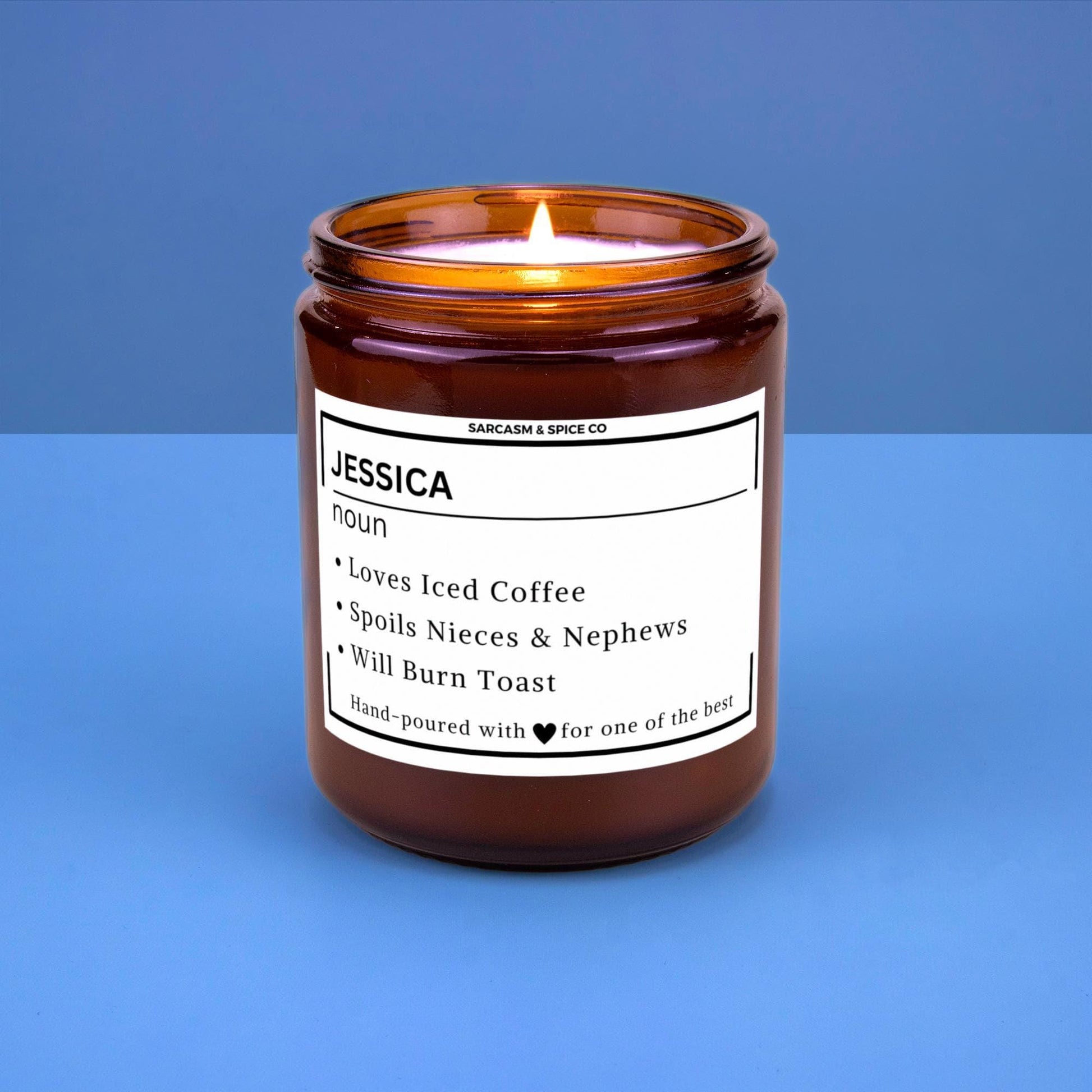 Name Definition Candle Name Custom Friend Definition Gift Name Meaning Gift Funny Birthday Gift Best Friend Personalized Candle