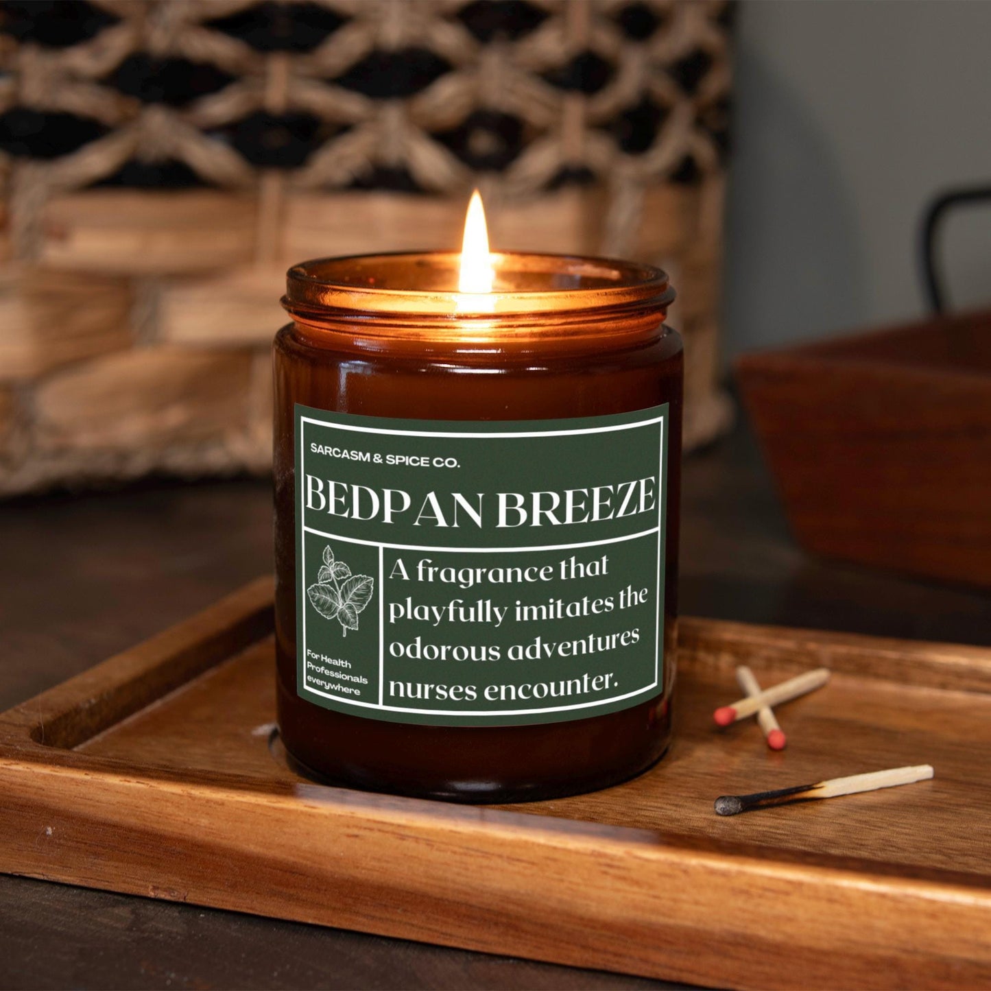 Nurse Gift for RN Candle Healthcare Professional Candle Registered Nurse Graduation Gift Appreciation RN Doctors Gift CNA Bedpan Breeze 6