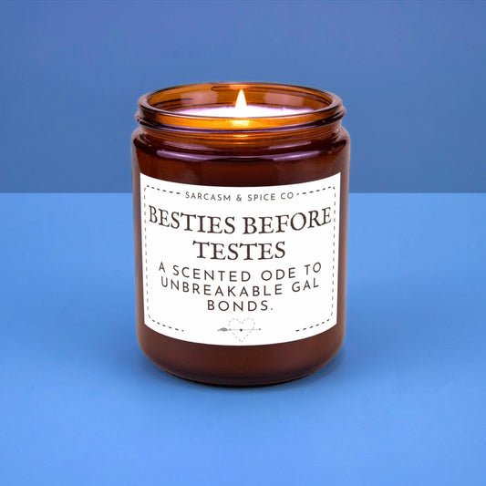 Gift for Best Friend Candle Galentine Funny BFF Candle Girlfriend Gift BFF Valentines Day Best Friend Bridesmaid Besties Before Testes