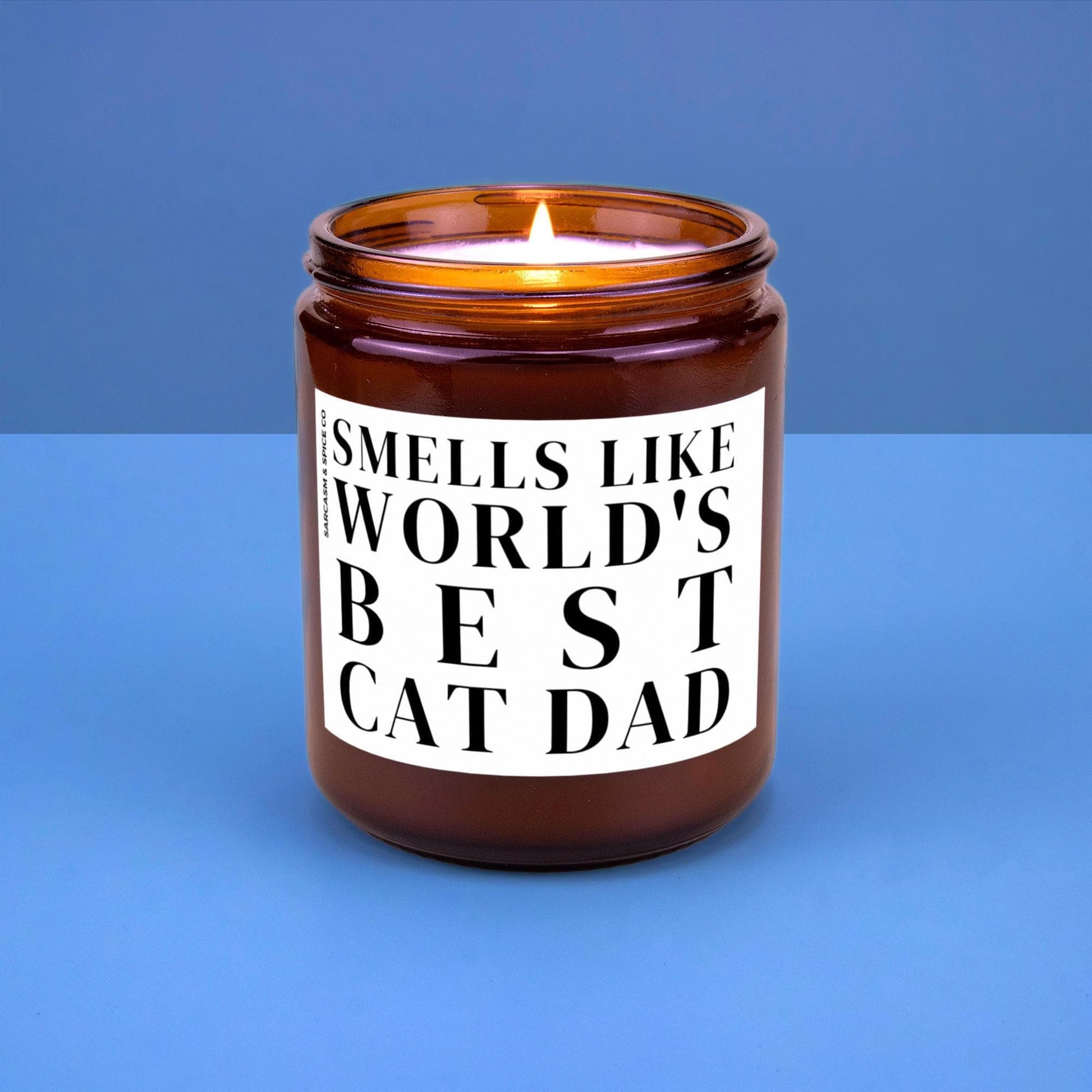 Cat Dad Gift For Cat Dad Owners Gift Cat Lover Candle Smells Like Worlds Best Cat Dad