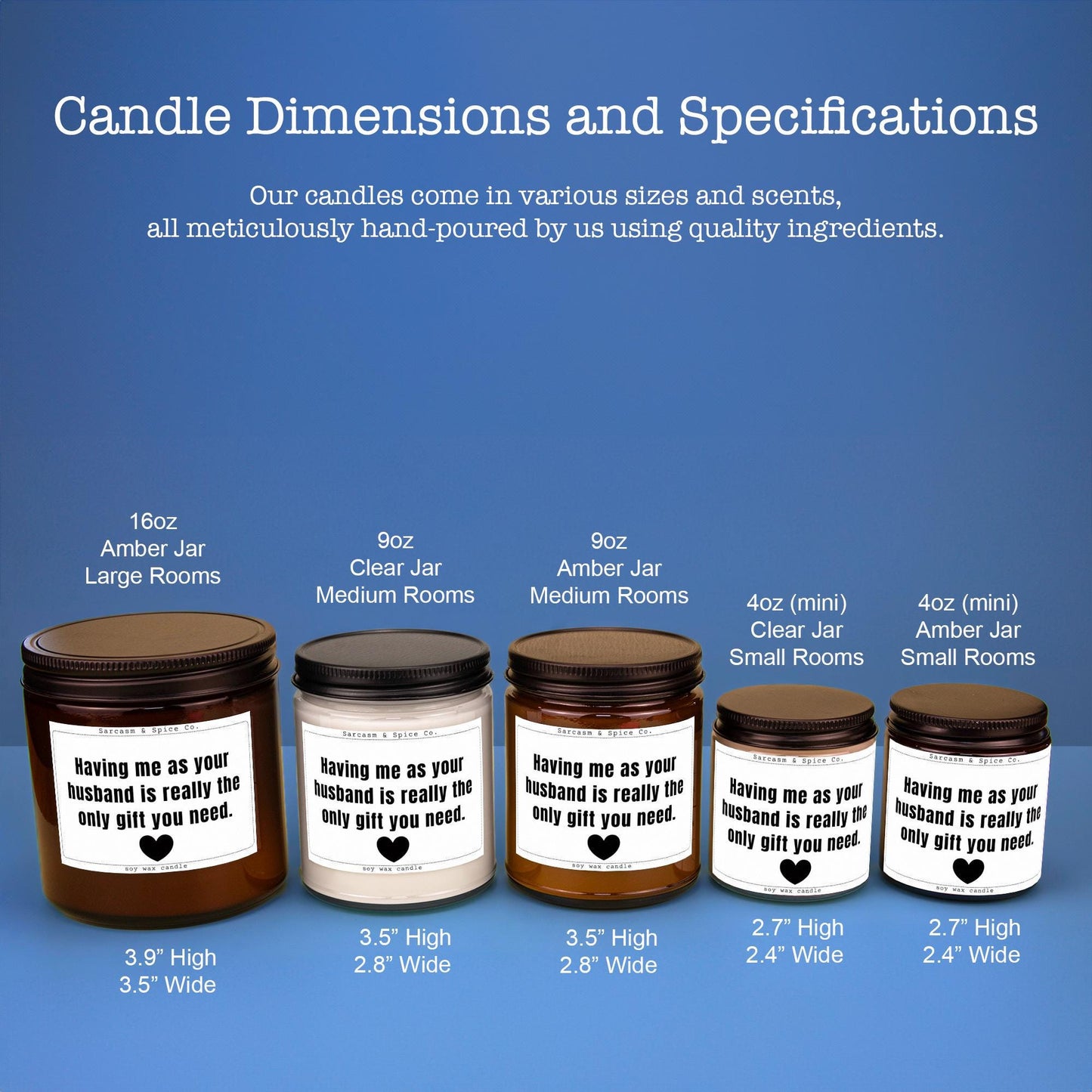 Wife Gift for Valentines Day Gift Vday Candle for Her Valentines Candle Anniversary Gift for Wife Husband Only Gift You Need 7