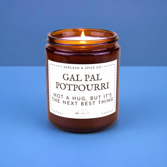 Gift for Best Friend Candle Galentine Funny Candle Girlfriend Gift BFF Valentines Day Best Friend Bridesmaid Gal Pal Potpourri
