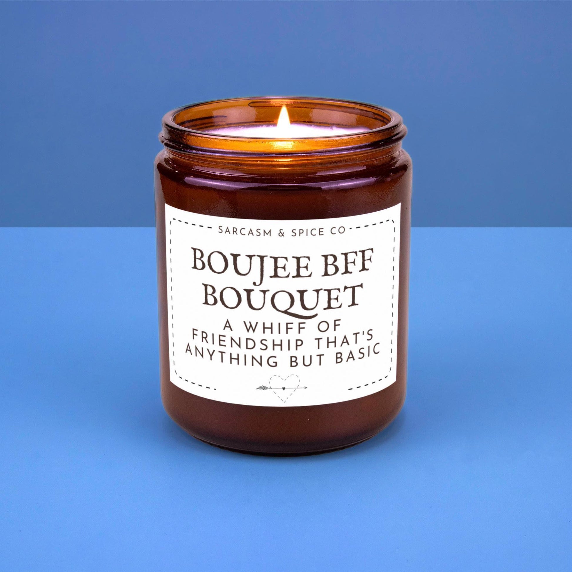 Galentines Day Gift Valentines Funny Candle Bachelorette Party Best Friend Girlfriend BFF Boujee BFF Bouquet Soy Wax