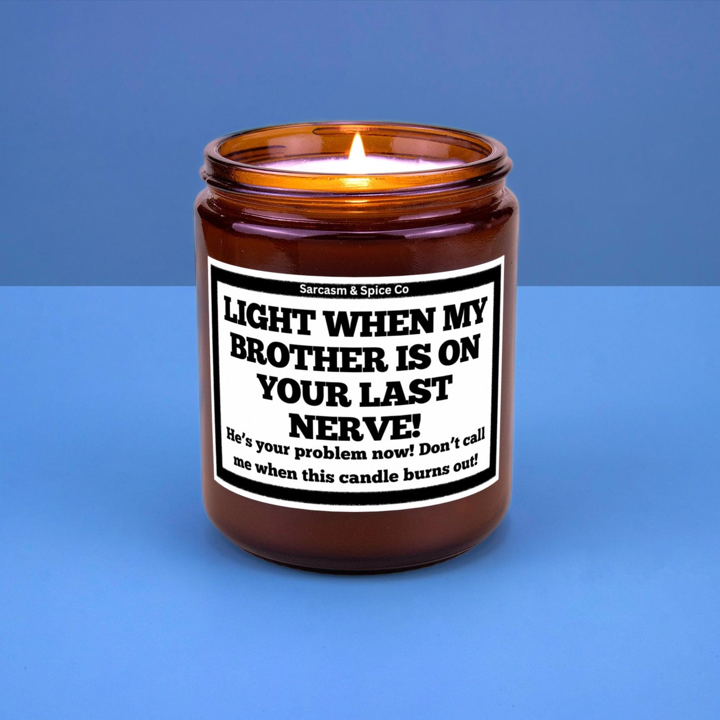Sister InLaw Gift Funny New Sister In Law Candle Gift Bridal Shower Gag Wedding Bachelorette Marrying My Brother Last Nerve Don't Call 2