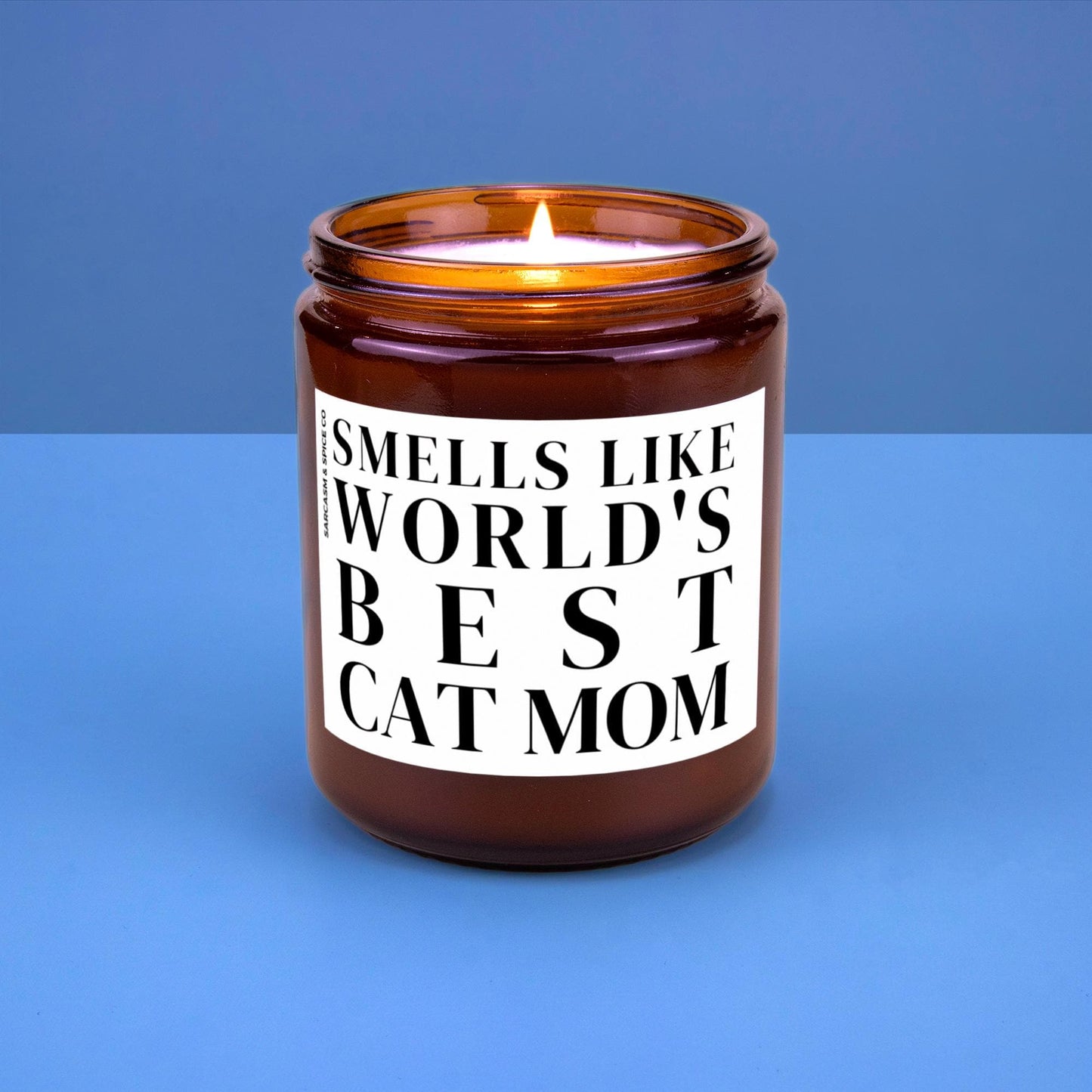 Cat Mom Gift For Cat Mom Owners Gift Cat Lover Candle Smells Like Worlds Best Cat Mom