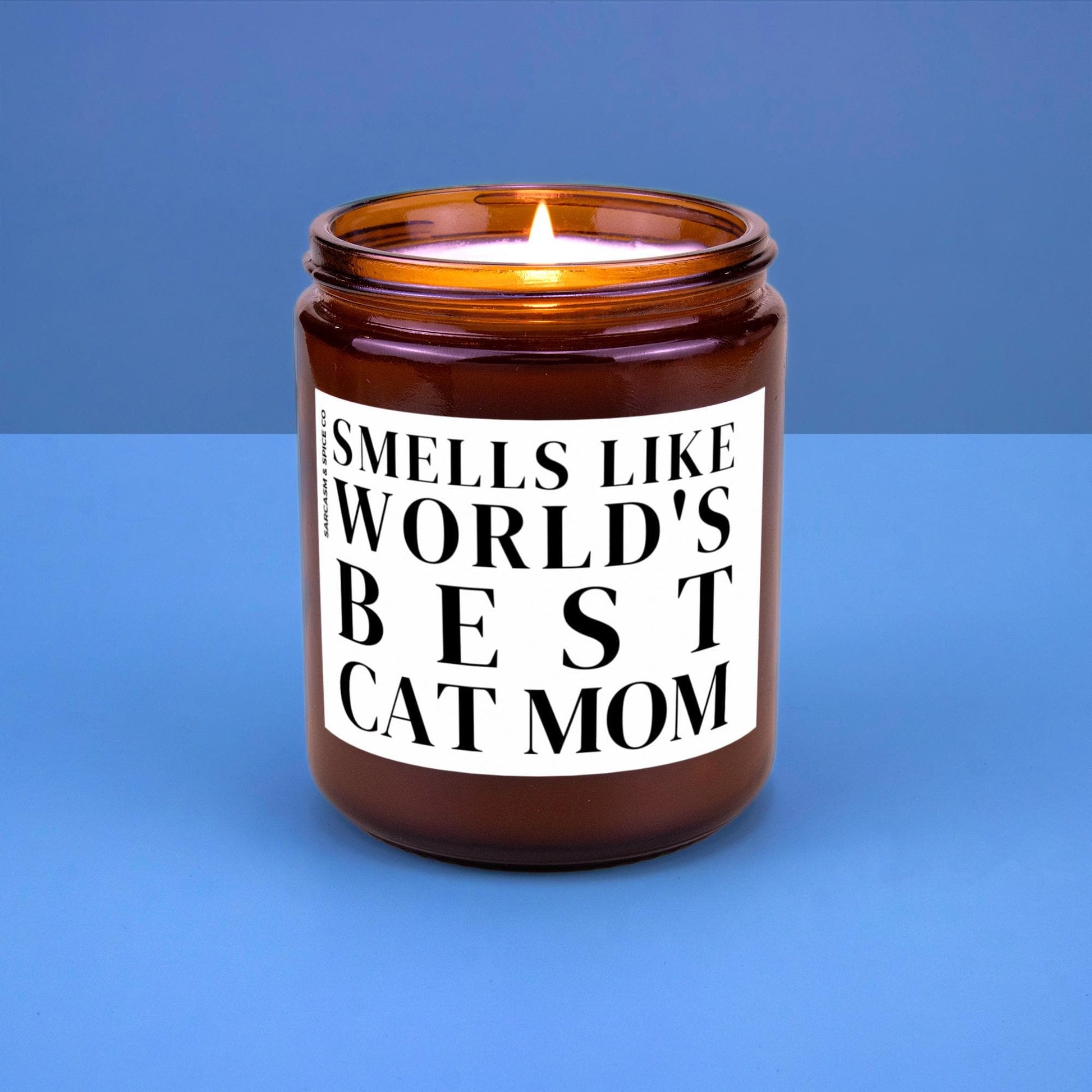 Cat Mom Gift For Cat Mom Owners Gift Cat Lover Candle Smells Like Worlds Best Cat Mom