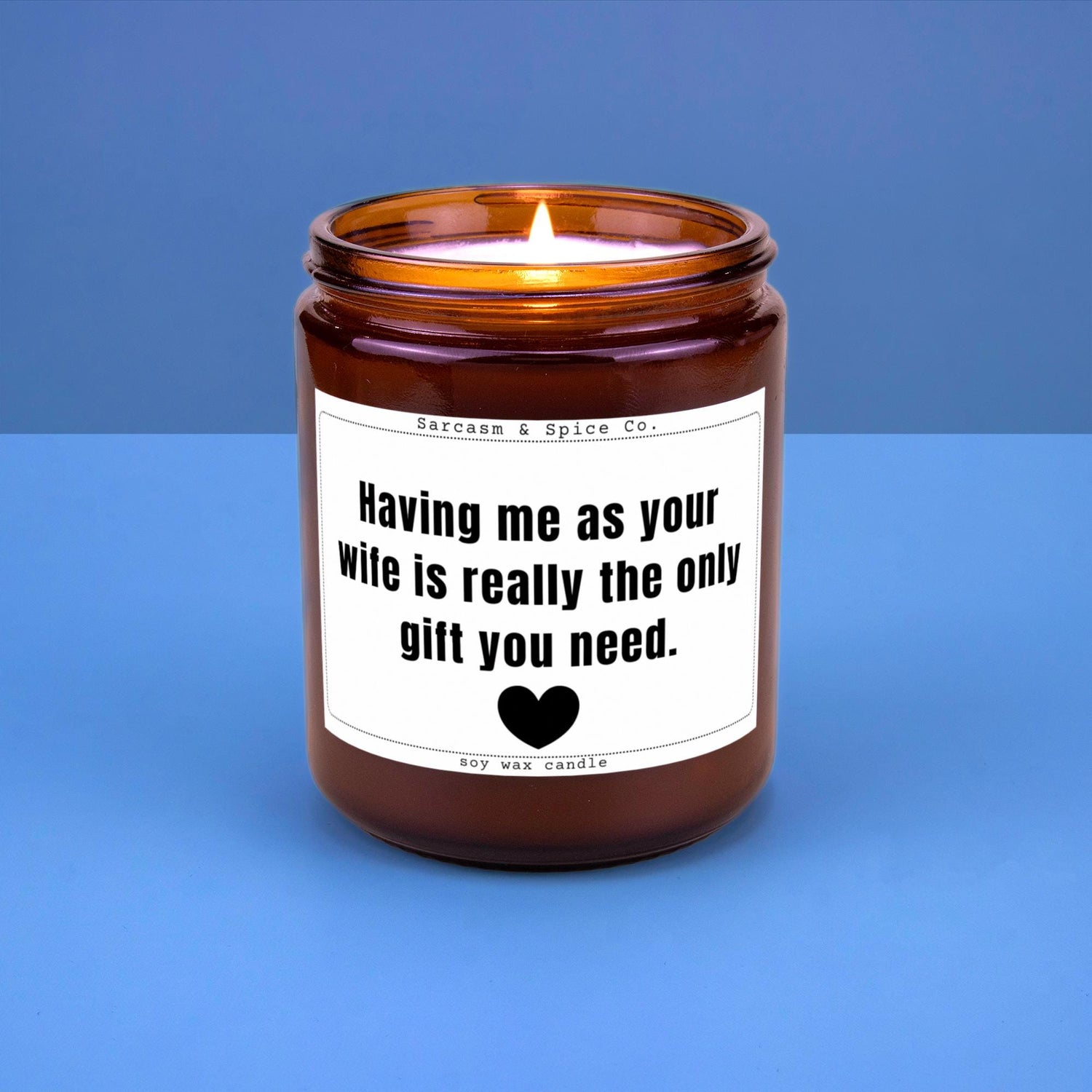 Husband Gift for Valentines Day Gift Vday Candle for Her Valentines Candle Anniversary Gift for Husband Wife Only Gift You Need