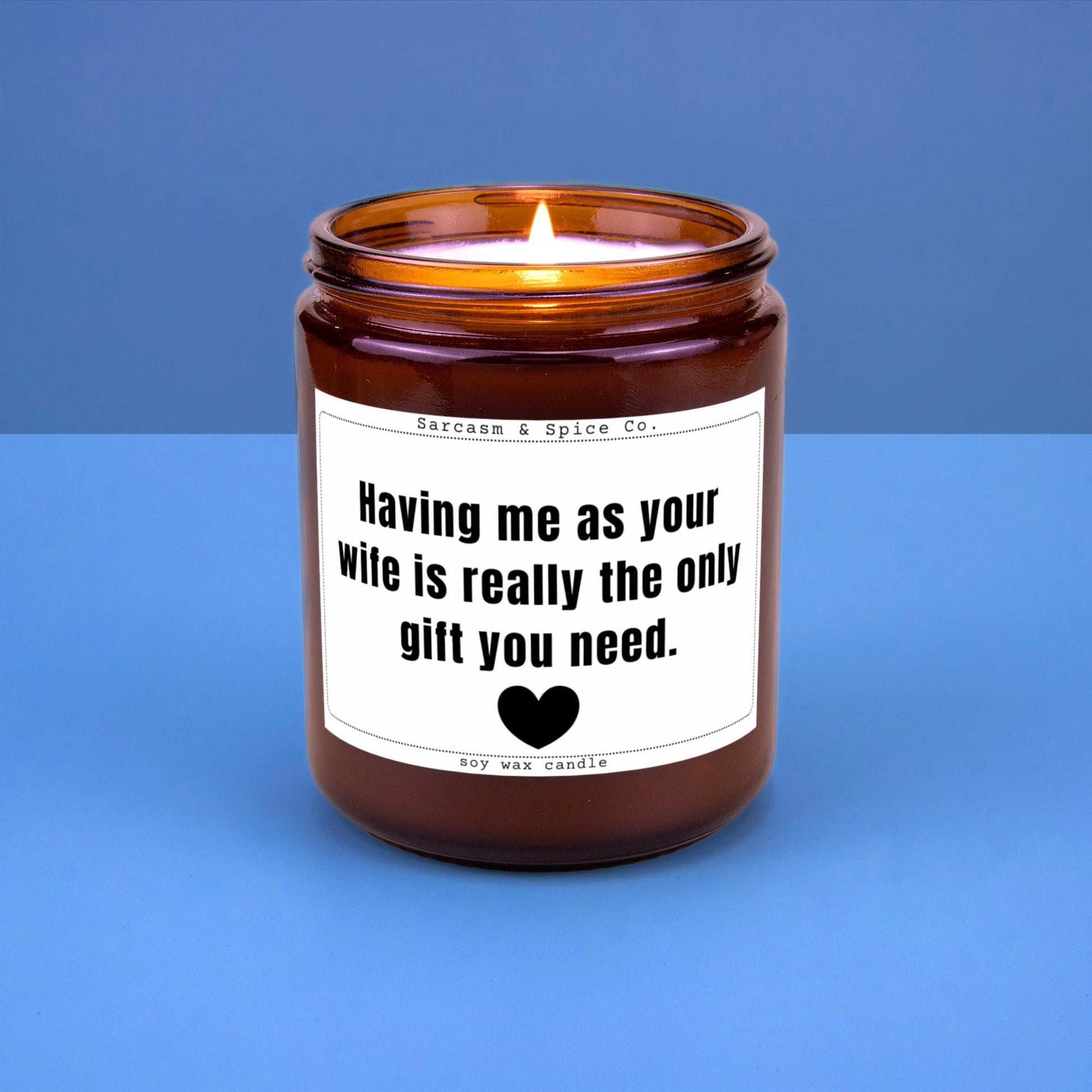 Husband Gift for Valentines Day Gift Vday Candle for Her Valentines Candle Anniversary Gift for Husband Wife Only Gift You Need