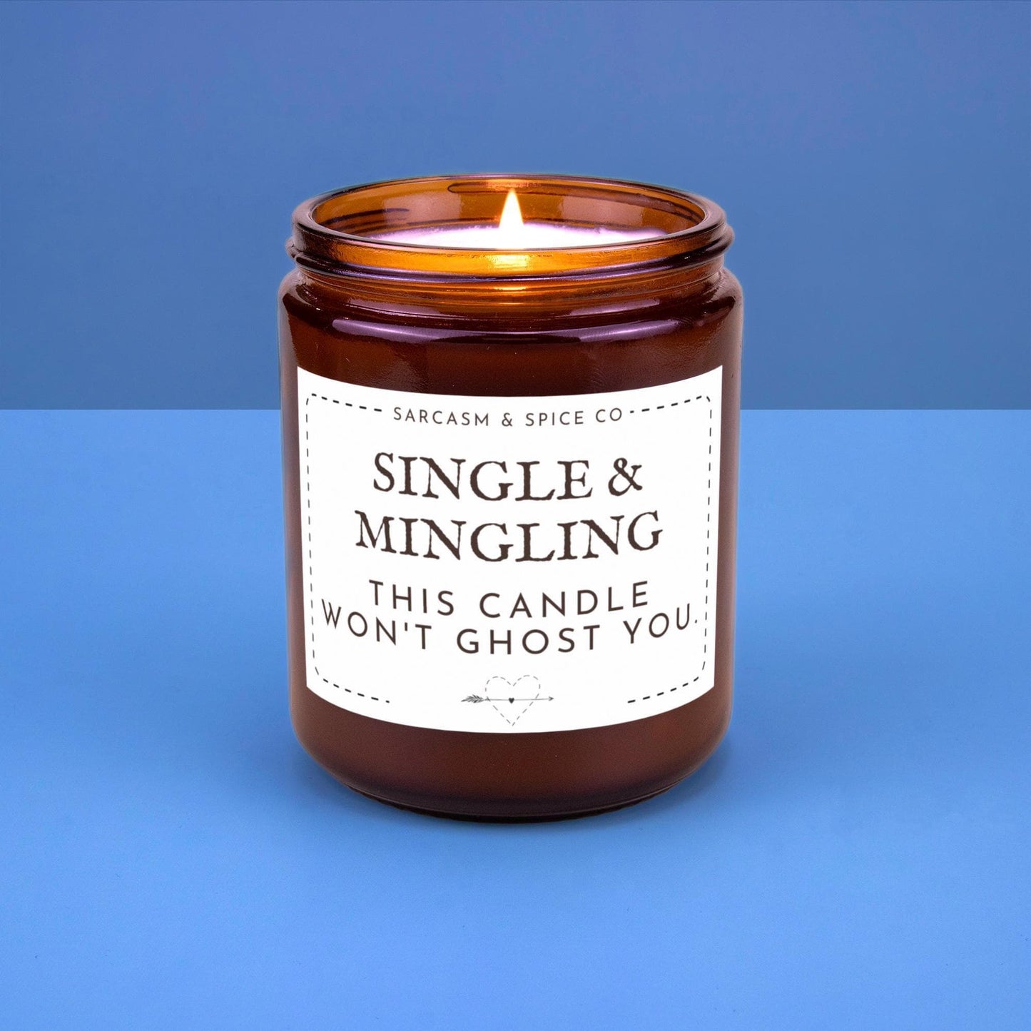 BFF Gift for Galentines Day Candle Galentine Funny Candle Girlfriend Gift BFF Valentines Day Best Friend Bridesmaid Single & Mingling