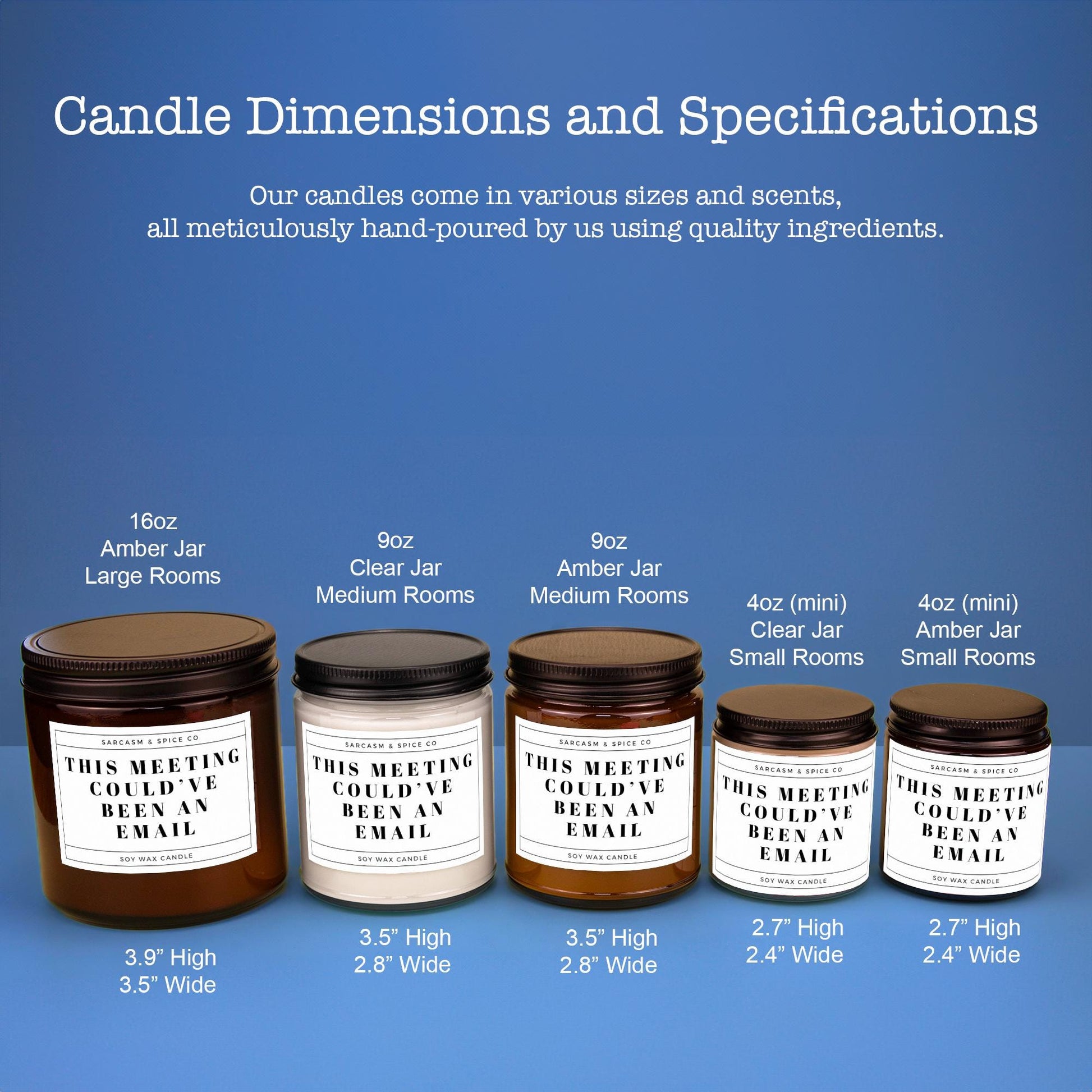Sarcastic Office Candle for Coworkers Bosses and Anyone Who Loves Funny Work Gifts – This Meeting Could’ve Been an Email Candle 7