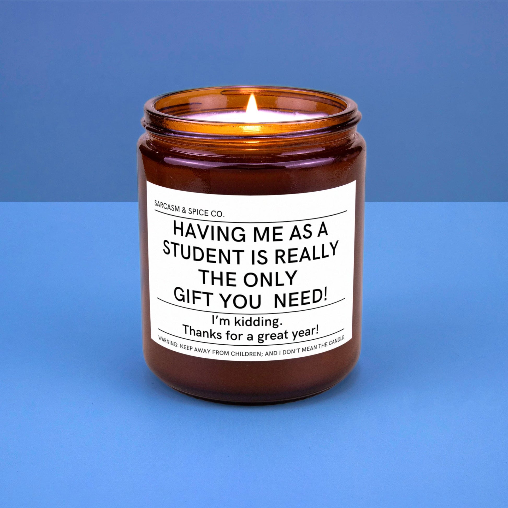 Gift for Teacher Day from Student Teacher Appreciation Gift Candle Best Educator Thank Your Present Really the Only Gift You Need!