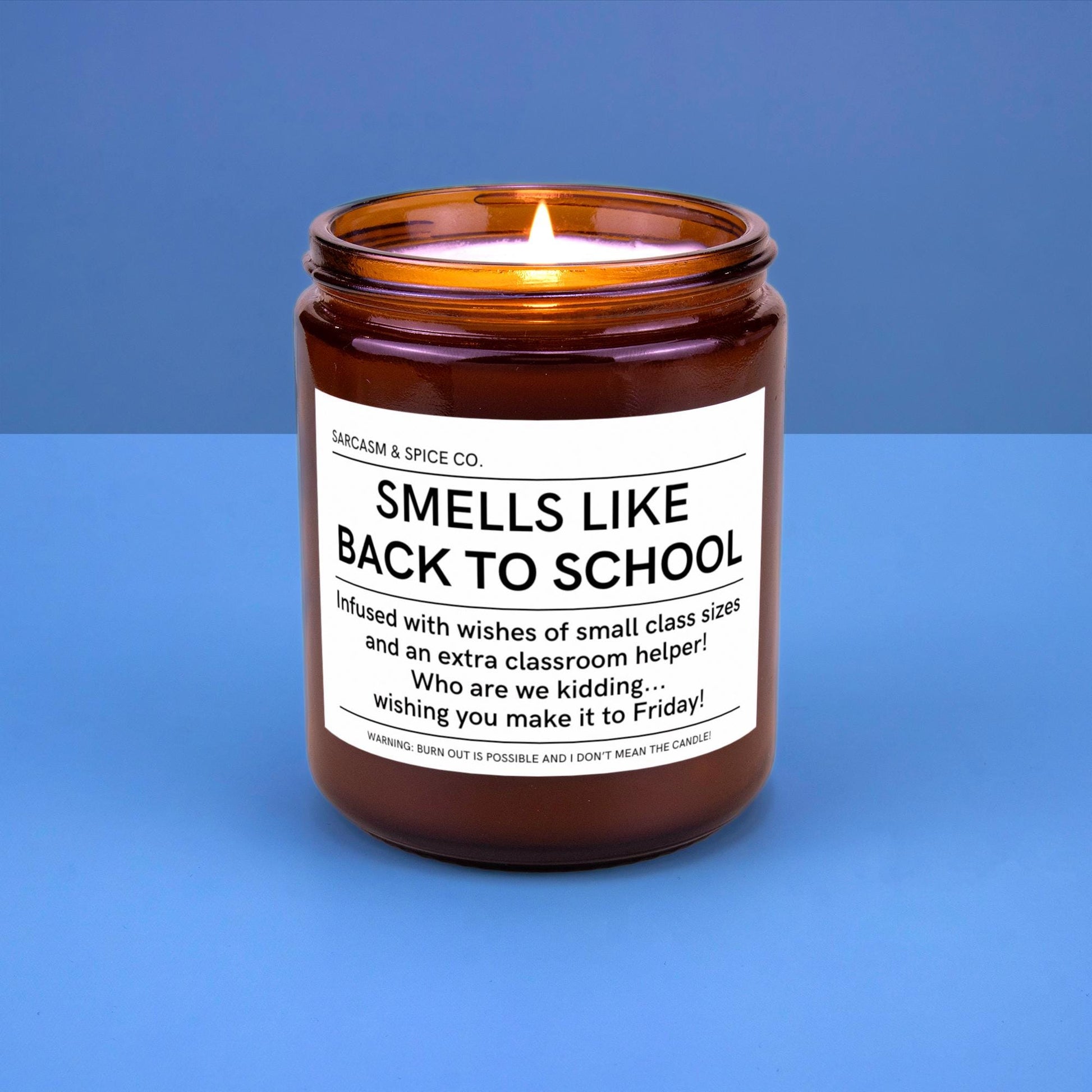 Gift for Teacher Day from Student Teacher Appreciation Gift Candle Best Educator Thank Your Present Smells Like Back to School