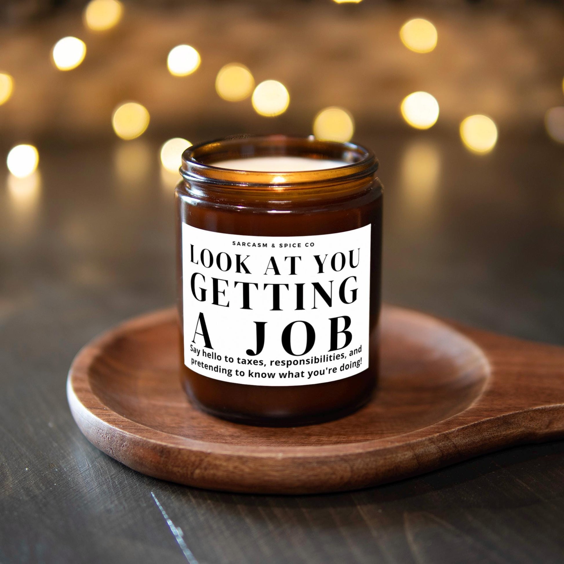 New Job Gift Congratulations Gift for Friend New Job Graduation Gift Work Promotion at Work Bestie Adulting Look at You Getting a New Job