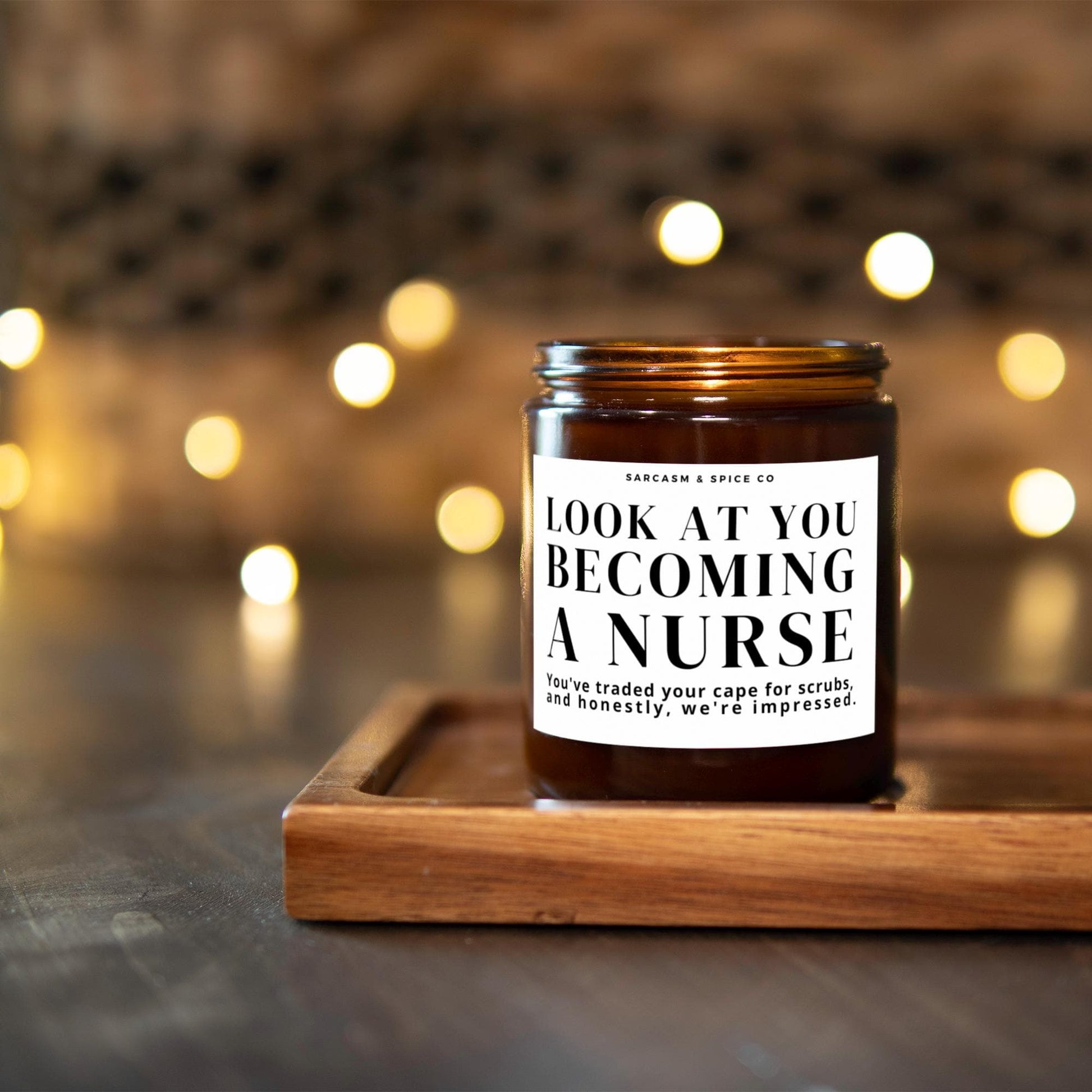 Nursing School Graduation Gift New Nurse Gift for Nursing School Grad RN Best Friend Gift Registered Nurse Look at you Becoming a Nurse