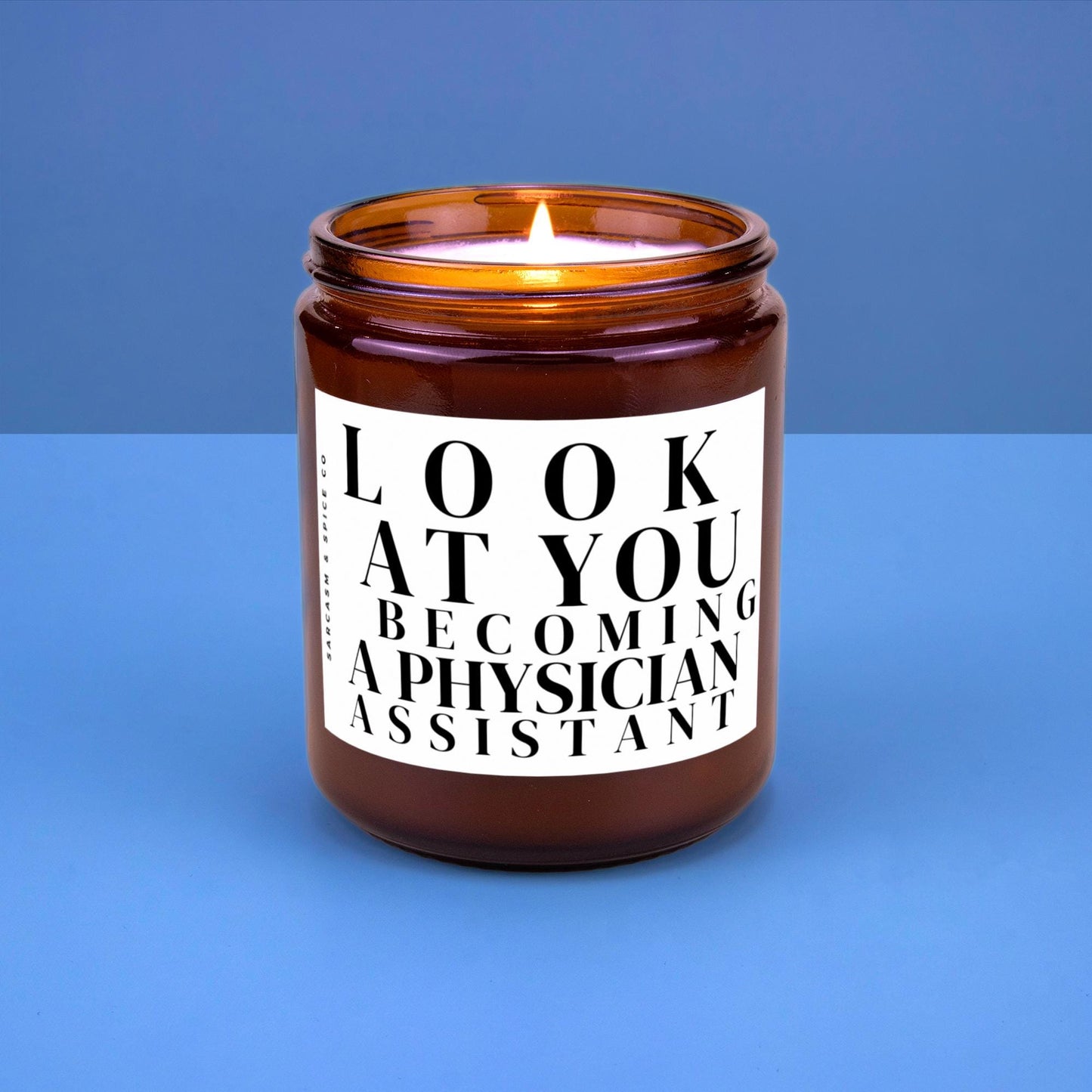 Physician Assistant Gifts PA Week Graduation Gifts PA Candle White Coat Ceremony Gift Look at You Becoming a Physician Assistant