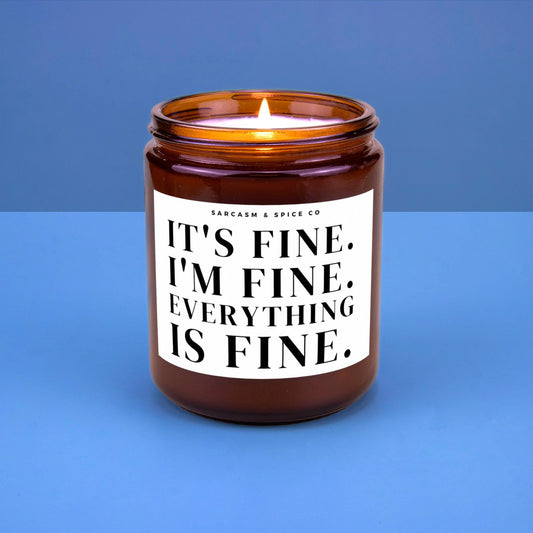 Gift for Friend Encouragement Hard Time Funny Gift for Her Best Friend Work Bestie BFF Gift Aframation It&#39;s Fine I&#39;m Fine Everything is Fine