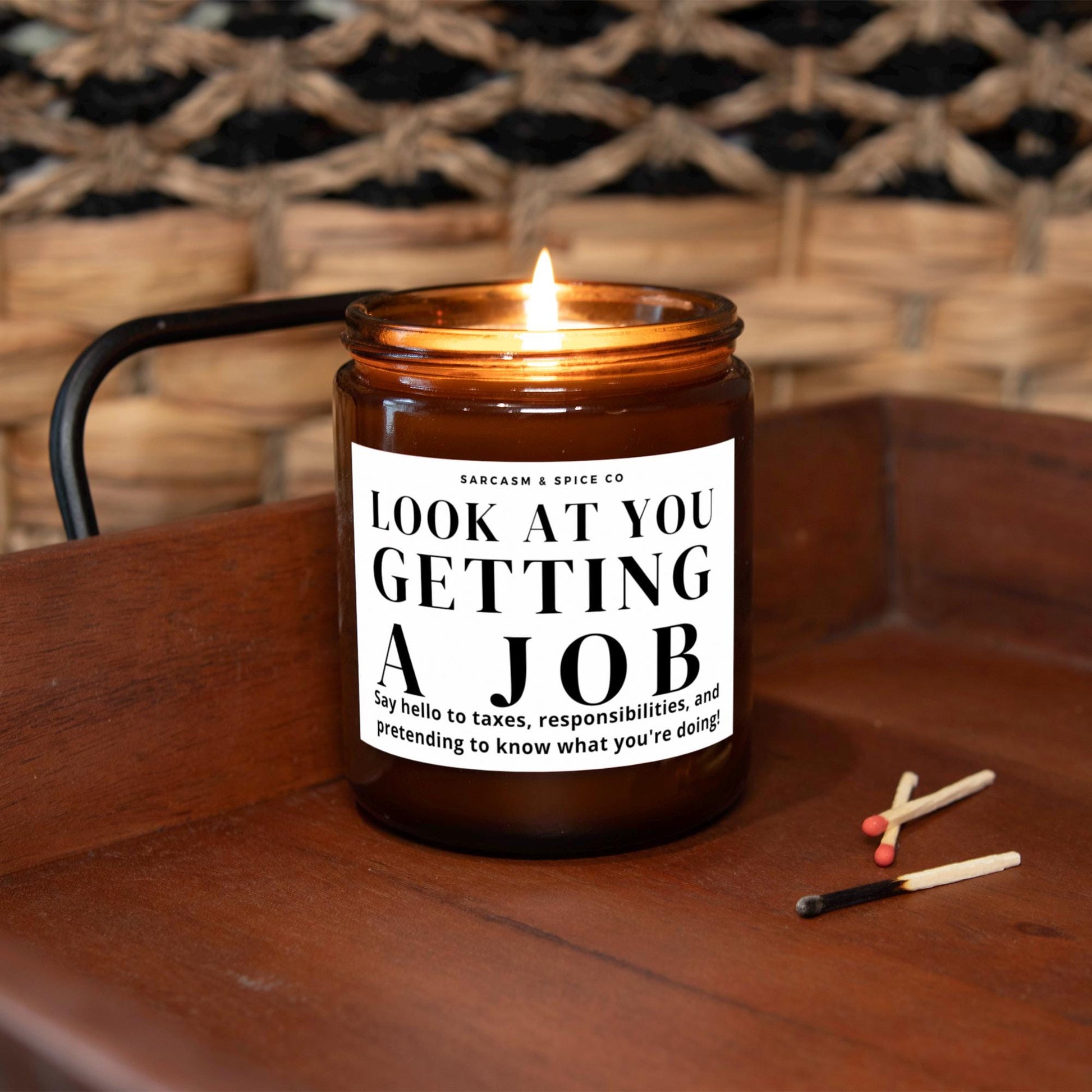 New Job Gift Congratulations Gift for Friend New Job Graduation Gift Work Promotion at Work Bestie Adulting Look at You Getting a New Job
