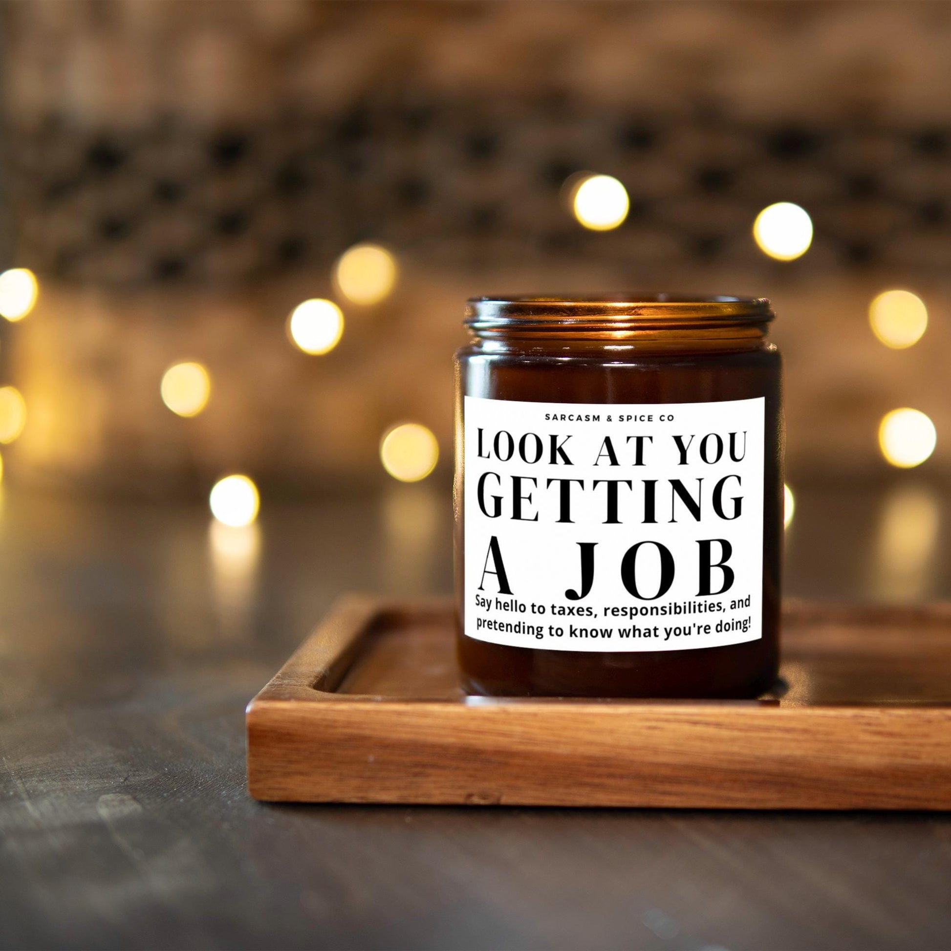 New Job Gift Congratulations Gift for Friend New Job Graduation Gift Work Promotion at Work Bestie Adulting Look at You Getting a New Job