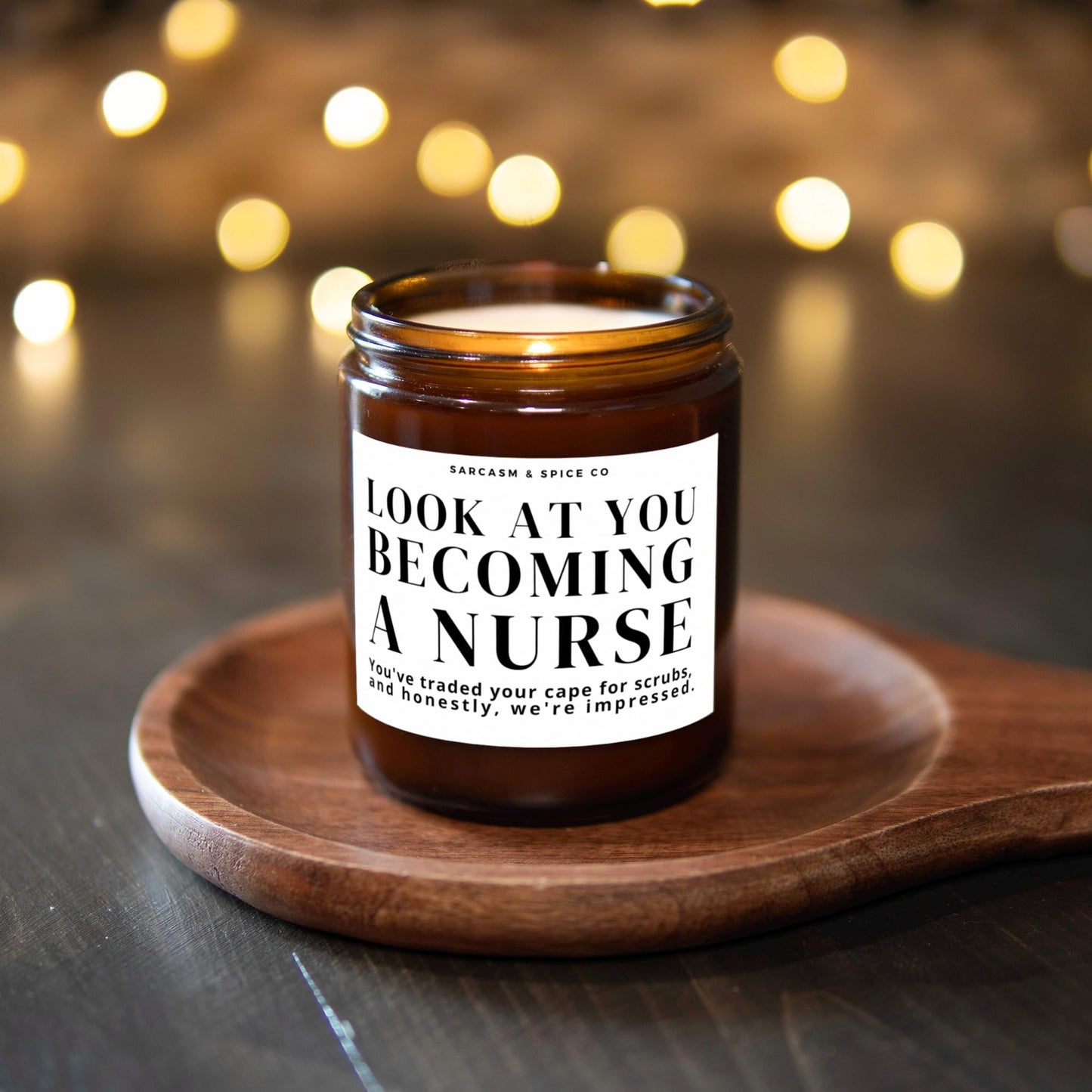 Nursing School Graduation Gift New Nurse Gift for Nursing School Grad RN Best Friend Gift Registered Nurse Look at you Becoming a Nurse