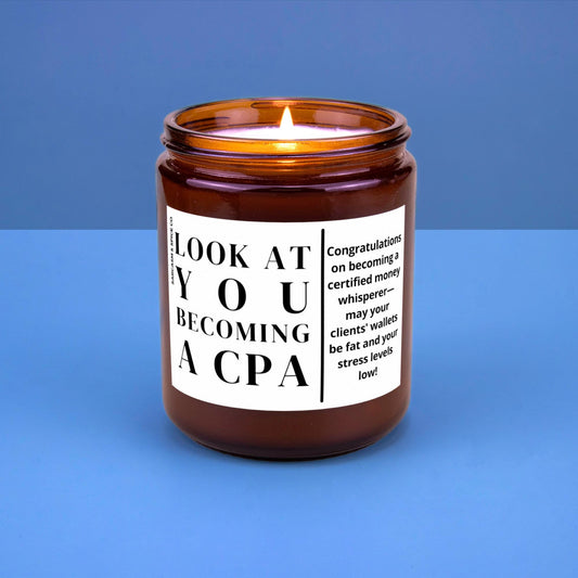 CPA Gift for CPA Future Accountant Graduation New Company Gift Promotion School Acceptance Look at You Becoming a CPA