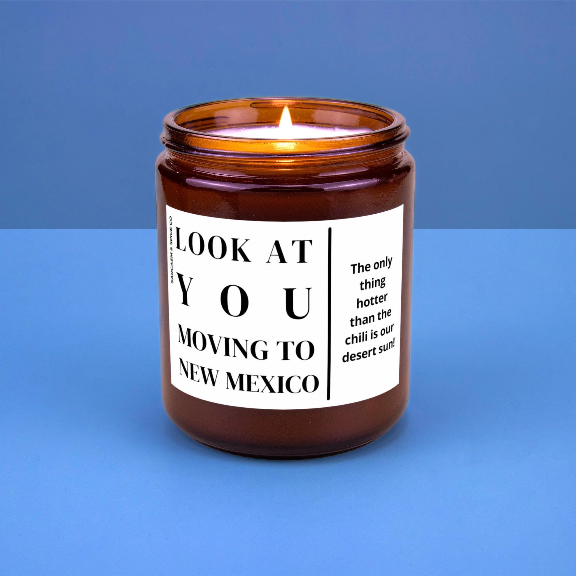 New Mexico Moving Gift for New Home Housewarming Gift Friend Family Moving Job New Life Soy Candle Look At You Moving To New Mexico