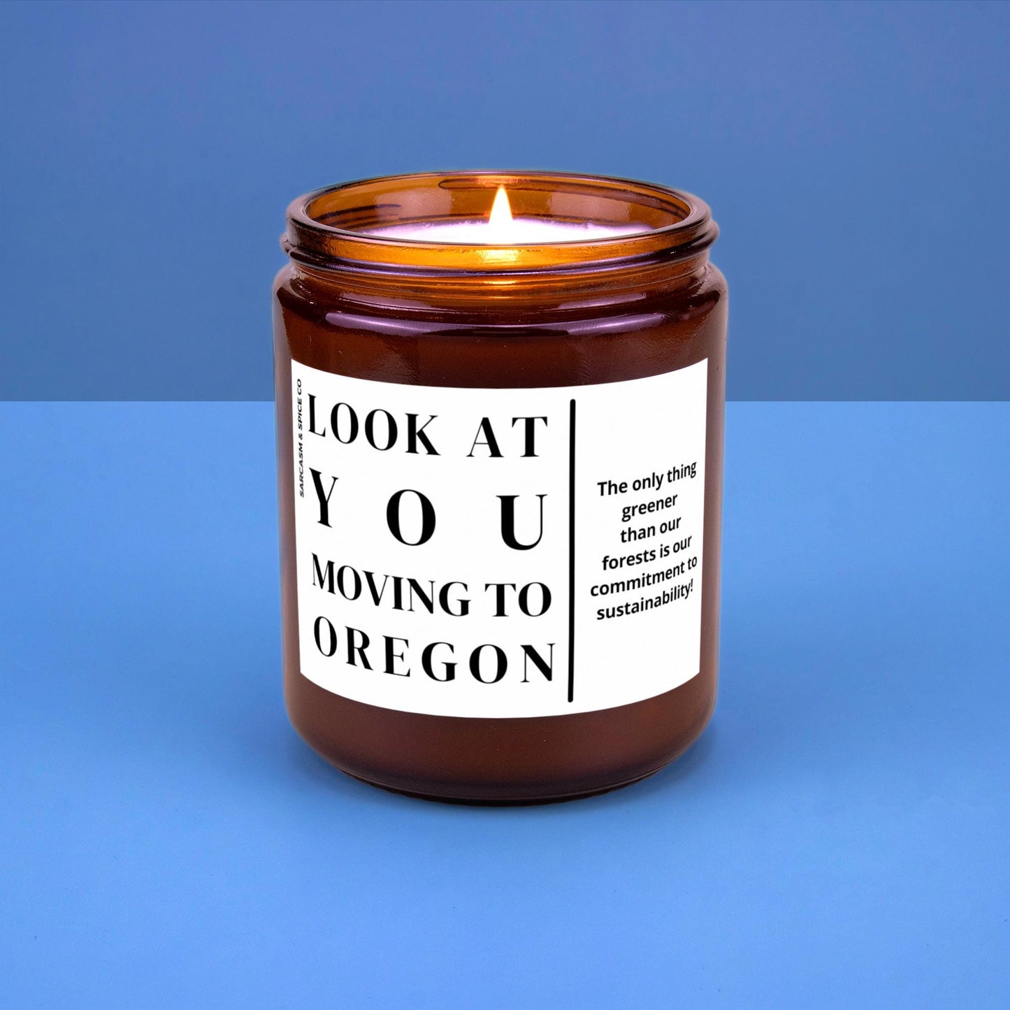 Oregon Moving Gift for New Home Housewarming Gift Friend Family Moving Job New Life Hand-Poured Soy CandleLook At You Moving To Oregon