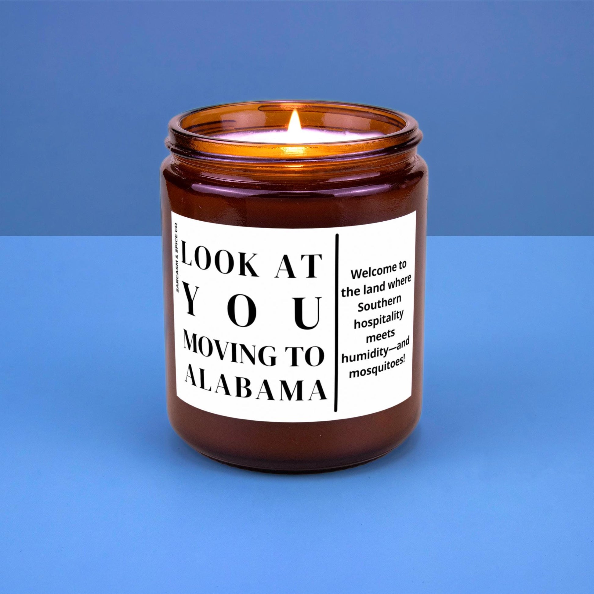 Alabama Moving Gift for Friend New Home Family Moving New Job New Life Hand-Poured Soy Candle Look At You Moving To Alabama