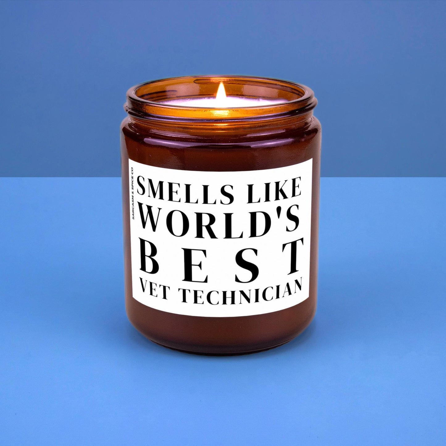 Gift for Vet Technician Gift for Veterinarian Candle Vet Tech Week Vet Assistant VMD Gift Vet Smells Like Worlds Best Vet Technician