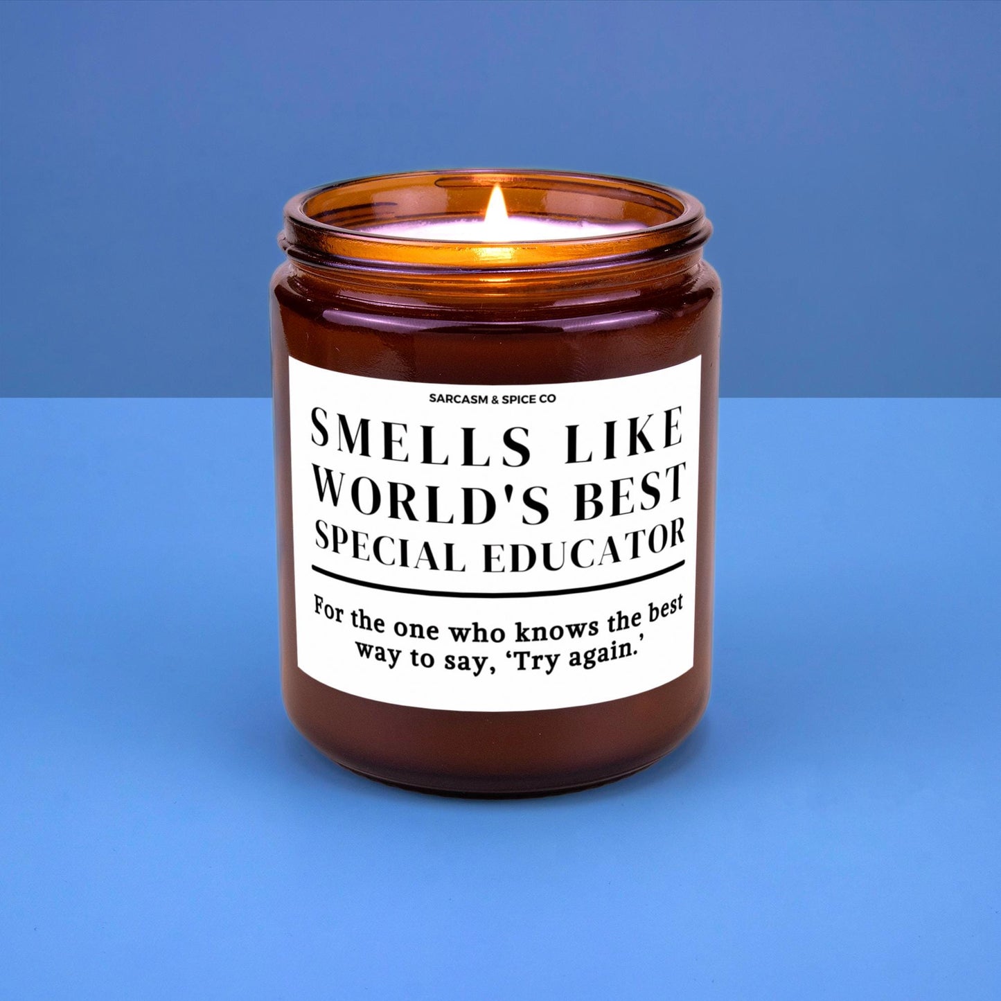 Best Special Educator Appreciation Gift Student Teacher Funny Candle Funny Surprise Gift for Teacher Smell Like Worlds Best Special Educator