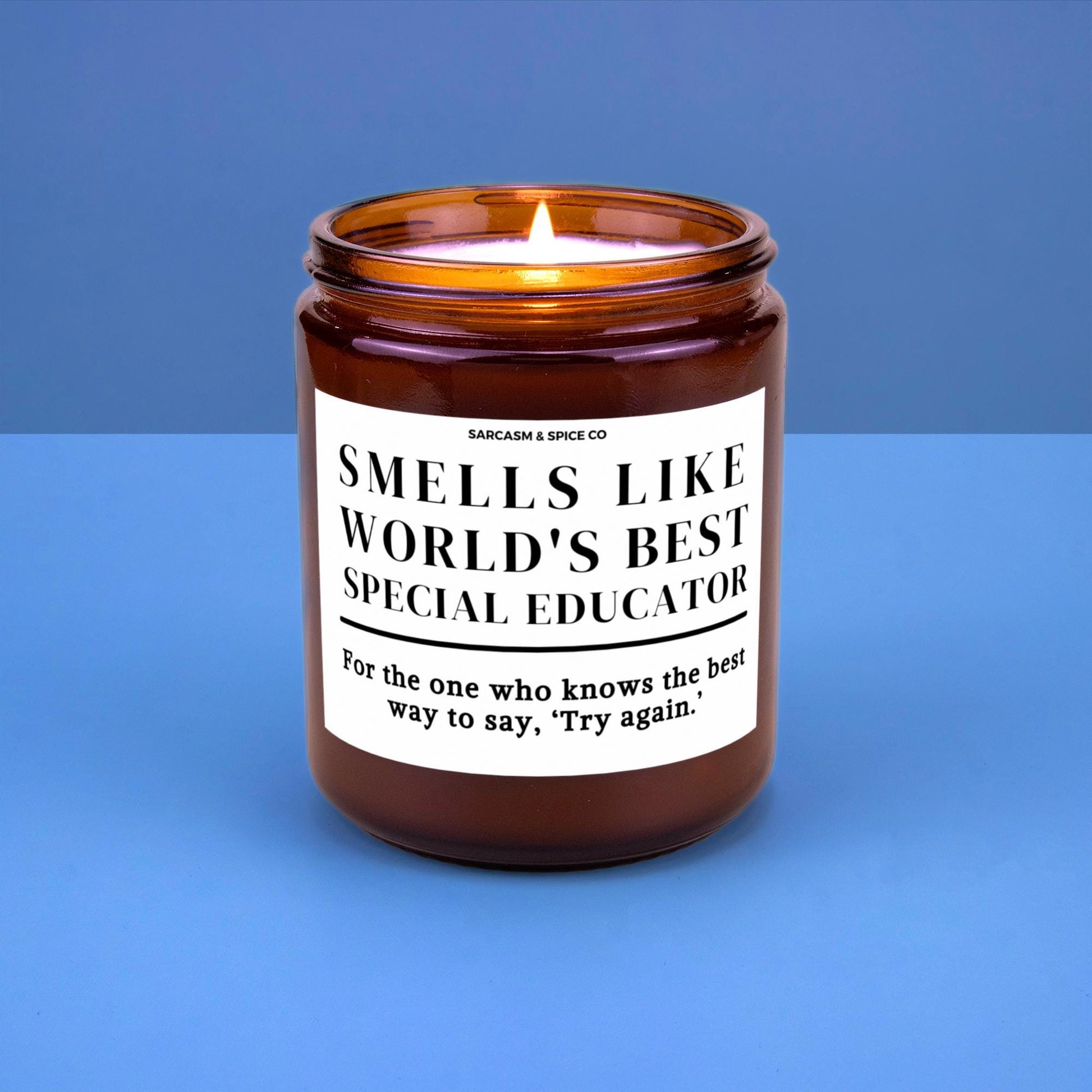 Best Special Educator Appreciation Gift Student Teacher Funny Candle Funny Surprise Gift for Teacher Smell Like Worlds Best Special Educator